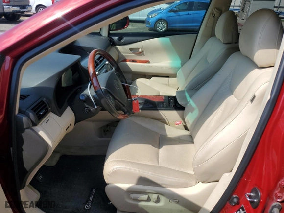 2011 Lexus RX 450h with VIN JTJZB1BA7B2005973, listed as a Copart auction lot 72545194 with 264,710 mi miles and Salvage Title. Bid and sale history available at carsss.com. Image 7.