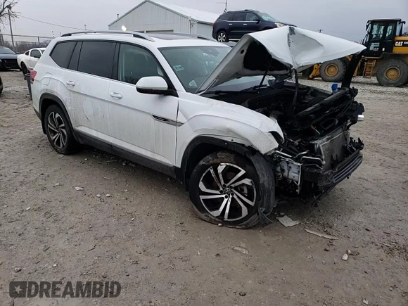 2022 Volkswagen Atlas SEL with VIN 1V2BR2CA6NC512106, listed as a Copart auction lot 85214154 with 53,931 mi miles and Salvage title. Bid and sale history available at DreamBid. Image 12.