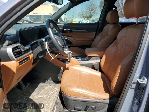 2023 Kia Telluride EX X-Line with VIN 5XYP3DGC0PG339164, listed as a Copart auction lot 50011535 with 40,154 mi miles and Salvage title. Bid and sale history available at DreamBid. Image 7.