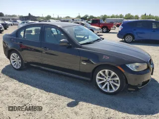 2011 BMW 3 Series 328i with VIN WBAPH5G50BNM76175, listed as a Copart auction lot 53102645 with 89,187 mi miles and Salvage Title. Bid and sale history available at carsss.com. Image 4.