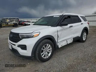 2020 Ford Explorer with VIN 1FMSK7BH0LGC21104, listed as a Copart auction lot 52684955 with 106,979 mi miles and Salvage title. Bid and sale history available at DreamBid. Image 1.