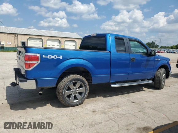 2010 Ford F-150 XL with VIN 1FTFX1EV3AKE20275, listed as a Copart auction lot 61480585 with 76,806 mi miles and Salvage title. Bid and sale history available at DreamBid. Image 3.