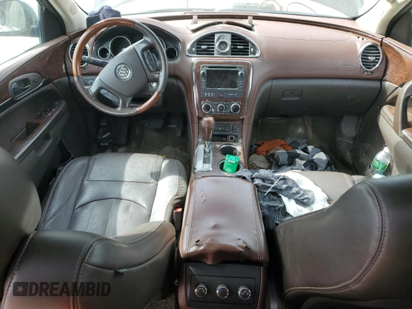 2013 Buick Enclave Leather with VIN 5GAKRCKD9DJ124074, listed as a Copart auction lot 49963785 with 0 mi miles and Salvage Title. Bid and sale history available at carsss.com. Image 8.
