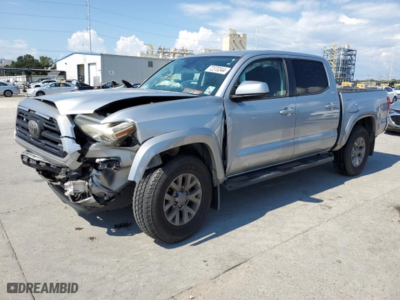 2018 Toyota Tacoma SR5 with VIN 3TMAZ5CN5JM070123, listed as a Copart auction lot 72370344 with NaN miles and Salvage Title. Bid and sale history available at carsss.com. Image 1.