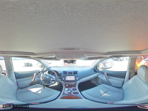 2012 Toyota Highlander Limited with VIN 5TDYK3EHXCS086190, listed as a Copart auction lot 53430385 with 158,359 mi miles and Salvage Title. Bid and sale history available at carsss.com. Image 14.