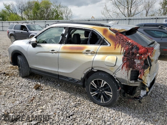 2023 Mitsubishi Eclipse Cross SE z VIN JA4ATWAA6PZ038113, wystawiony jako Copart lot #52232905 z przebiegiem 46 904 mil mil oraz Szkoda całkowita • Salvage title. Historia ofert i sprzedaży dostępna na DreamBid. Obrazek 2.