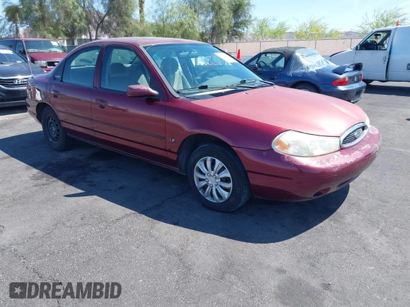 1999 Ford Contour z VIN 1FAFP6538XK117065, wystawiony jako IAAI lot #42088857 z przebiegiem 138 489 mil mil oraz . Historia ofert i sprzedaży dostępna na DreamBid. Obrazek 1.