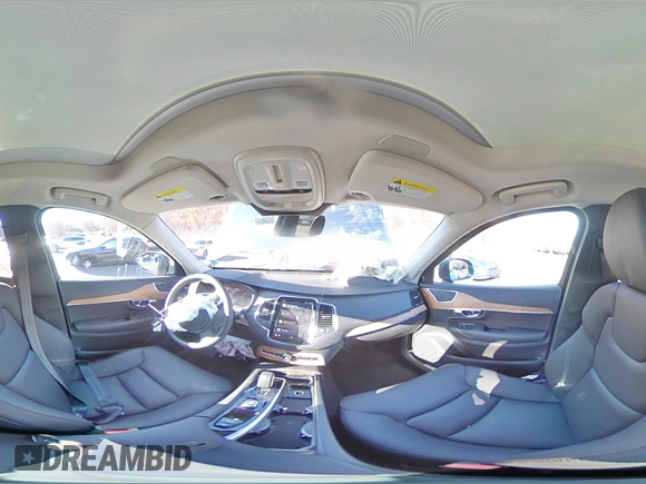 2025 Volvo XC90 with VIN YV4H60PJ6S1293316, listed as a Copart auction lot 84707614 with 924 mi miles and Salvage Title. Bid and sale history available at DreamBid. Image 15.