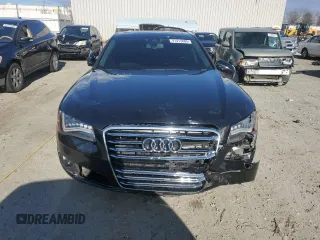 2013 Audi A8 4.0L with VIN WAUR2AFD5DN009509, listed as a Copart auction lot 41412805 with 33,917 mi miles and Salvage Title. Bid and sale history available at DreamBid. Image 5.