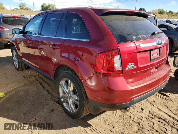 2013 Ford Edge Limited with VIN 2FMDK3KC9DBC66329, listed as a Copart auction lot 73643993 with 106,313 mi miles and Clean Title. Bid and sale history available at carsss.com. Image 2.