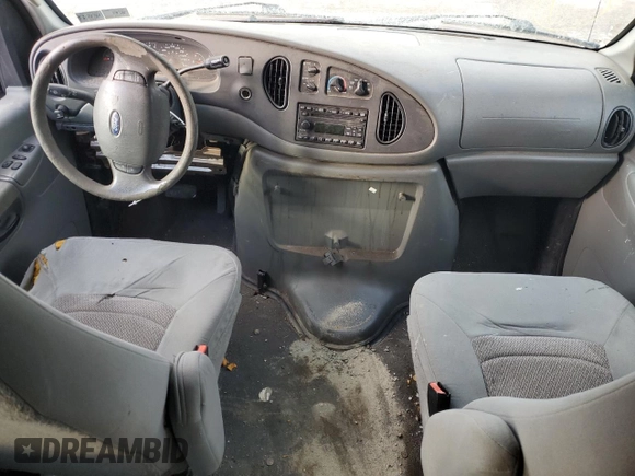 2006 Ford Econoline Passenger XL with VIN 1FBNE31L46DA37768, listed as a Copart auction lot 88320545 with Not provided miles and Salvage title. Bid and sale history available at DreamBid. Image 8.