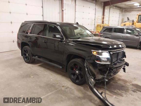 2017 Chevrolet Tahoe LT z VIN 1GNSKBKC6HR310870, wystawiony jako IAAI lot #41975056 z przebiegiem 124 418 mil mil oraz . Historia ofert i sprzedaży dostępna na DreamBid. Obrazek 1.