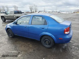 2006 Chevrolet Aveo LS with VIN KL1TD59666B614299, listed as a Copart auction lot 85271244 with 0 mi miles and Salvage Title. Bid and sale history available at carsss.com. Image 2.