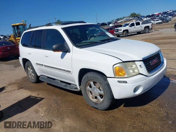 2002 GMC Envoy SLT with VIN 1GKDS13S622507379, listed as a IAAI auction lot 41641163 with 201,089 mi miles. Bid and sale history available at carsss.com. Image 1.