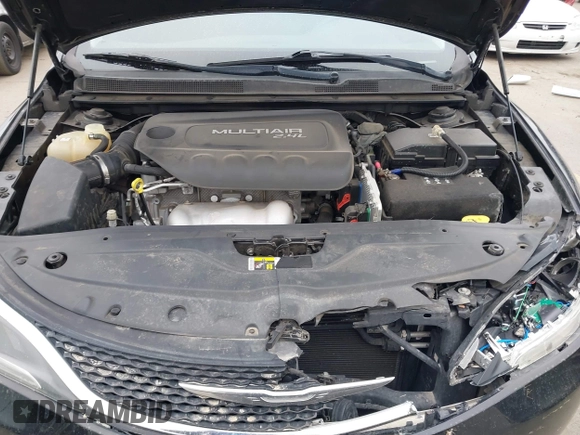 2015 Chrysler 200 Limited with VIN 1C3CCCABXFN568858, listed as a IAAI auction lot 41732534 with 110,640 mi miles. Bid and sale history available at carsss.com. Image 10.