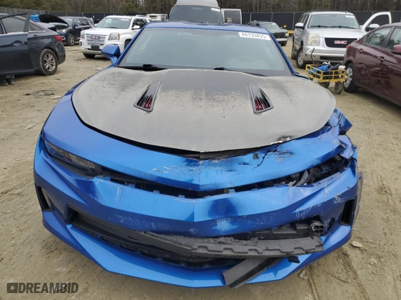 2017 Chevrolet Camaro 1LT with VIN 1G1FB1RS6H0156210, listed as a Copart auction lot 44733455 with 67,752 mi miles and Salvage Title. Bid and sale history available at carsss.com. Image 5.