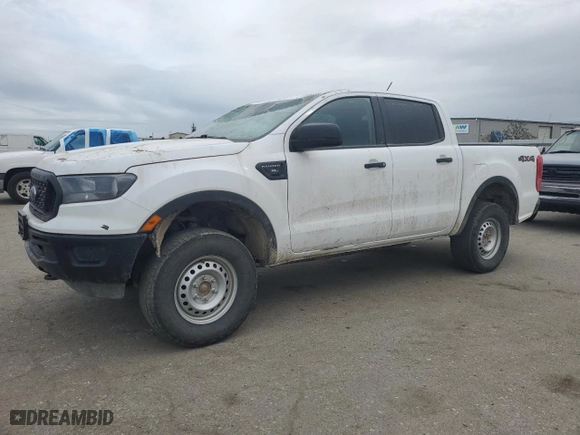 2022 Ford Ranger XL with VIN 1FTER4FHXNLD47065, listed as a Copart auction lot 48402825 with 38,086 mi miles and Salvage Title. Bid and sale history available at carsss.com. Image 1.