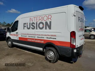 2020 Ford Transit Cargo with VIN 1FTBR2C87LKA40533, listed as a Copart auction lot 78714254 with 71,417 mi miles and Salvage Title. Bid and sale history available at carsss.com. Image 2.