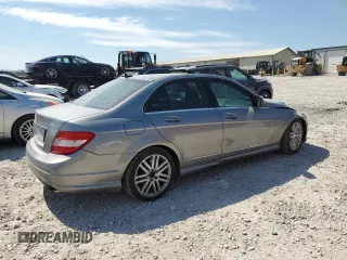 2009 Mercedes-Benz C-Class 3.0L Sport with VIN WDDGF81X59R085083, listed as a Copart auction lot 50717765 with 191,689 mi miles and Salvage Title. Bid and sale history available at carsss.com. Image 3.