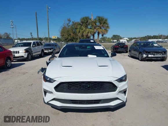 2022 Ford Mustang EcoBoost with VIN 1FA6P8TH5N5139871, listed as a IAAI auction lot 41290333 with 28,566 mi miles and . Bid and sale history available at DreamBid. Image 12.