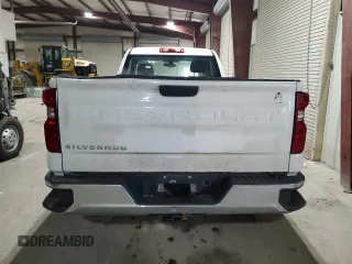 2020 Chevrolet Silverado 1500 Work Truck with VIN 3GCNWAEF1LG331483, listed as a Copart auction lot 44517375 with 100,453 mi miles and Salvage Title. Bid and sale history available at DreamBid. Image 6.