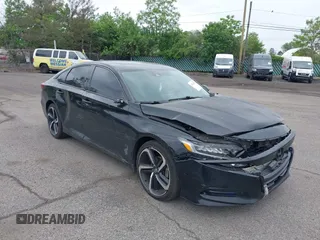 2018 Honda Accord EX with VIN 1HGCV1F43JA167111, listed as a IAAI auction lot 42265049 with 92,482 mi miles and . Bid and sale history available at DreamBid. Image 1.