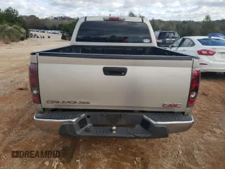 2005 GMC Canyon 1SF SLE Z71 with VIN 1GTDT136858116652, listed as a Copart auction lot 81005184 with 222,917 mi miles and Salvage Title. Bid and sale history available at carsss.com. Image 6.
