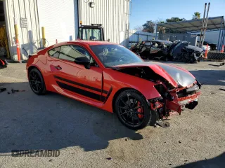 2024 Toyota GR86 TRUENO Edition with VIN JF1ZNBM15R9750712, listed as a Copart auction lot 83219424 with 979 mi miles and Salvage Title. Bid and sale history available at carsss.com. Image 4.