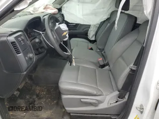 2018 Chevrolet Silverado 1500 Work Truck with VIN 1GCRCNEC3JZ296319, listed as a Copart auction lot 54670294 with 124,776 mi miles and Salvage Title. Bid and sale history available at carsss.com. Image 7.