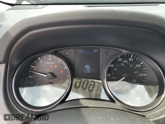 2020 Nissan Rogue S with VIN 5N1AT2MTXLC736051, listed as a Copart auction lot 60678115 with 64,170 mi miles and Salvage title. Bid and sale history available at DreamBid. Image 9.