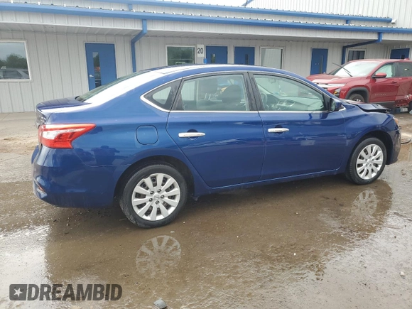 2017 Nissan Sentra S with VIN 3N1AB7APXHY328727, listed as a Copart auction lot 60893635 with 69,822 mi miles and Salvage title. Bid and sale history available at DreamBid. Image 3.