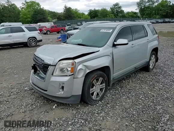 2015 GMC Terrain SLE with VIN 2GKALMEK8F6370548, listed as a Copart auction lot 57919095 with 207,908 mi miles and Clean title. Bid and sale history available at DreamBid. Image 15.