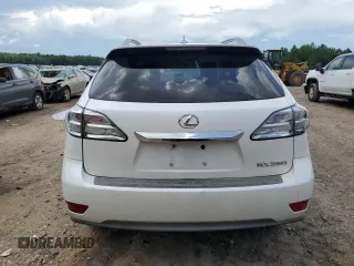 2011 Lexus RX 350 with VIN 2T2ZK1BA8BC059105, listed as a Copart auction lot 60854855 with 181,391 mi miles and Salvage title. Bid and sale history available at DreamBid. Image 6.