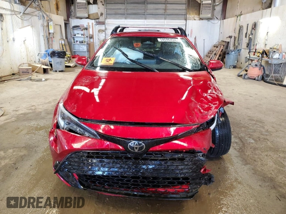 2023 Toyota Corolla Hatchback SE with VIN JTND4MBE8P3192892, listed as a Copart auction lot 59596434 with Not Provided miles and Salvage Title. Bid and sale history available at carsss.com. Image 5.