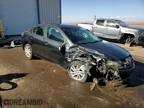 2012 Mazda 3 i Grand Touring with VIN JM1BL1W81C1576956, listed as a Copart auction lot 47105295 with Not Provided miles and Salvage Title. Bid and sale history available at carsss.com. Image 14.