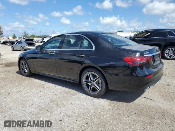 2023 Mercedes-Benz E 450 with VIN W1KZF5KB4PB166057, listed as a Copart auction lot 59031254 with Not Provided miles and Clean Title. Bid and sale history available at DreamBid. Image 2.