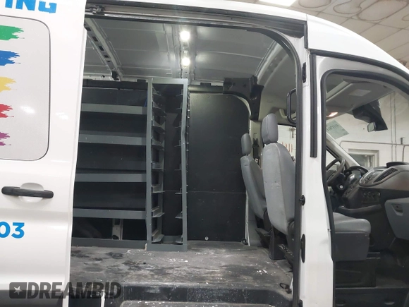 2018 Ford Transit with VIN 1FTYR1CM6JKA12527, listed as a IAAI auction lot 41117614 with 93,048 mi miles and . Bid and sale history available at DreamBid. Image 8.