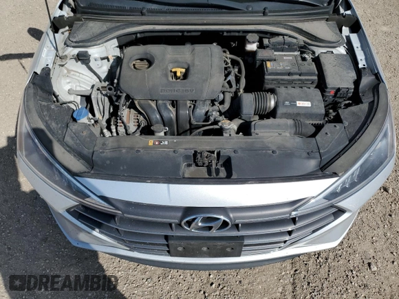 2019 Hyundai Elantra SE with VIN KMHD74LF3KU810038, listed as a Copart auction lot 52762765 with 144,599 mi miles and Salvage Title. Bid and sale history available at DreamBid. Image 11.