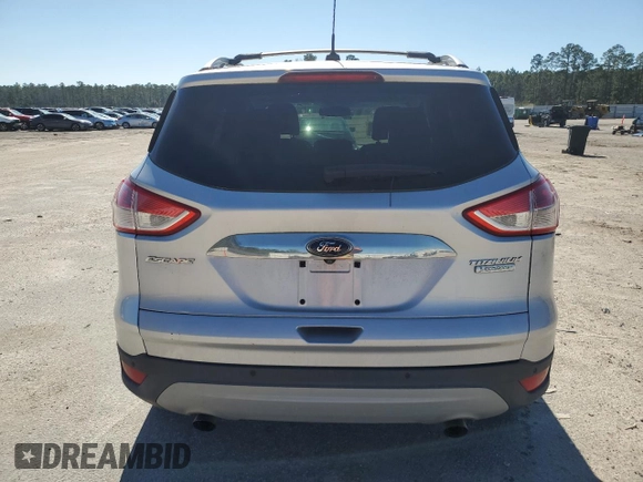 2014 Ford Escape Titanium with VIN 1FMCU0JX7EUE33971, listed as a Copart auction lot 45537205 with 94,733 mi miles and Salvage Title. Bid and sale history available at carsss.com. Image 6.