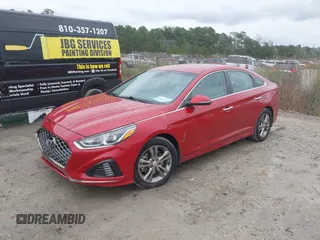 2019 Hyundai Sonata SEL with VIN 5NPE34AF3KH798085, listed as a IAAI auction lot 41822172 with 71,189 mi miles and . Bid and sale history available at DreamBid. Image 17.