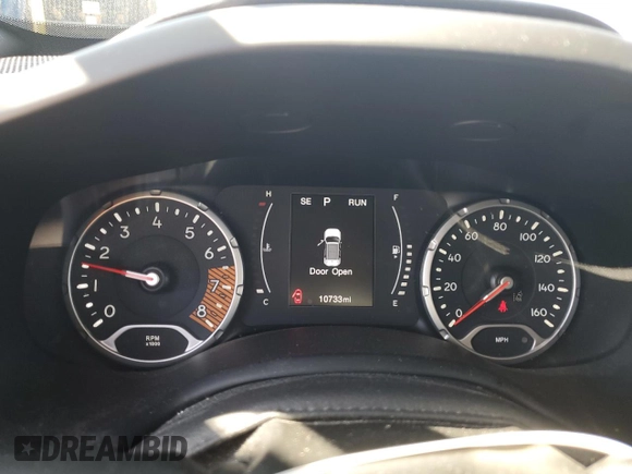 2021 Jeep Renegade Sport with VIN ZACNJCAB8MPM95324, listed as a Copart auction lot 52520685 with 10,733 mi miles and Non repairable. Bid and sale history available at DreamBid. Image 9.
