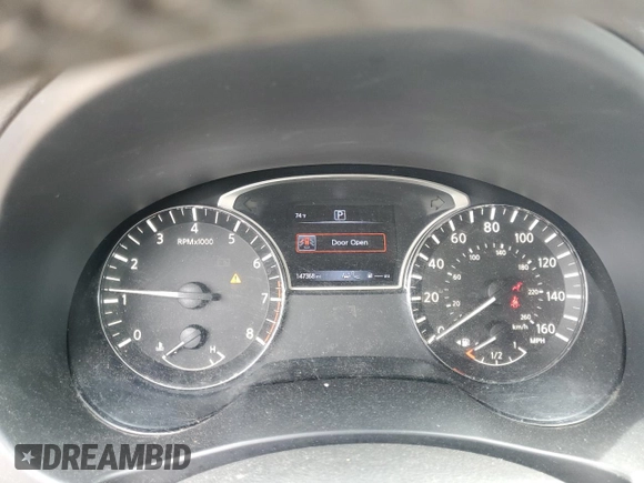 2015 Nissan Altima SL with VIN 1N4AL3AP1FC413955, listed as a Copart auction lot 58166355 with 147,368 mi miles and Salvage title. Bid and sale history available at DreamBid. Image 9.