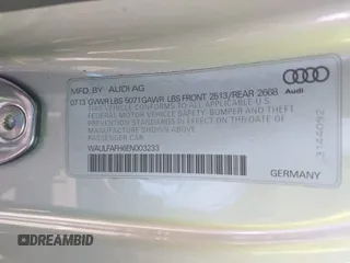 2014 Audi A5 Premium Plus z VIN WAULFAFH6EN003233, wystawiony jako IAAI lot #42178794 z przebiegiem 59 860 mil mil oraz . Historia ofert i sprzedaży dostępna na DreamBid. Obrazek 9.