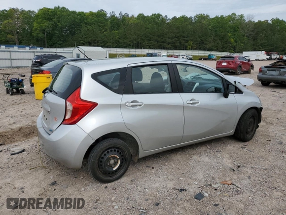 2015 Nissan Note S Plus with VIN 3N1CE2CP9FL377296, listed as a Copart auction lot 56230955 with 121,213 mi miles and Salvage title. Bid and sale history available at DreamBid. Image 3.