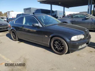2001 BMW 3 Series 330Ci with VIN WBABN534X1JU33100, listed as a Copart auction lot 42536905 with 158,792 mi miles and Clean Title. Bid and sale history available at carsss.com. Image 4.