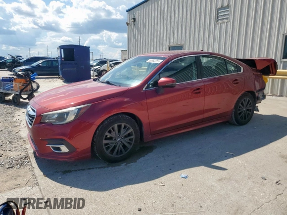 2018 Subaru Legacy Premium with VIN 4S3BNAF61J3042821, listed as a Copart auction lot 56662355 with 116,980 mi miles and Salvage title. Bid and sale history available at DreamBid. Image 1.