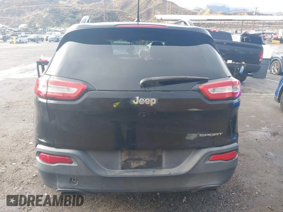 2016 Jeep Cherokee Sport with VIN 1C4PJLASXGW347372, listed as a IAAI auction lot 41788589 with 168,247 mi miles and . Bid and sale history available at DreamBid. Image 17.