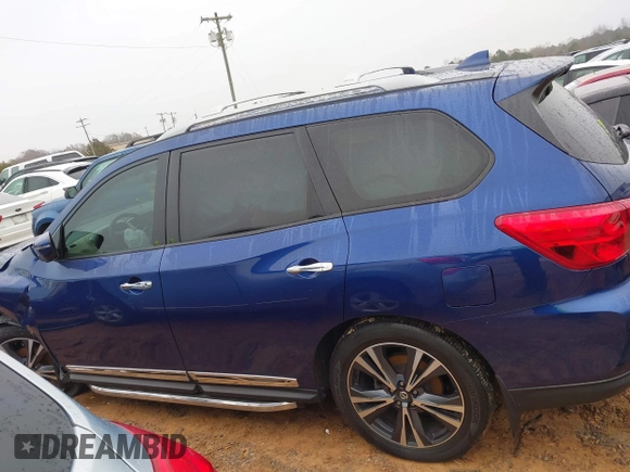2020 Nissan Pathfinder Platinum with VIN 5N1DR2DM0LC610995, listed as a IAAI auction lot 41109334 with 94,065 mi miles. Bid and sale history available at carsss.com. Image 14.