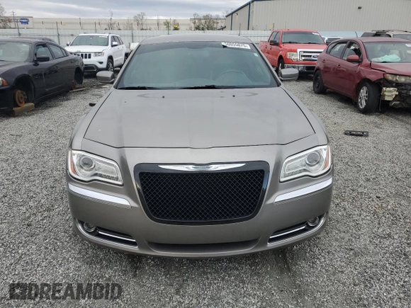 2014 Chrysler 300 with VIN 2C3CCAAG0EH203709, listed as a Copart auction lot 50055075 with 161,043 mi miles and Salvage Title. Bid and sale history available at carsss.com. Image 5.