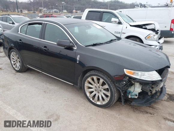2010 Lincoln MKS with VIN 1LNHL9ER0AG612807, listed as a IAAI auction lot 41558427 with 181,783 mi miles. Bid and sale history available at carsss.com. Image 1.